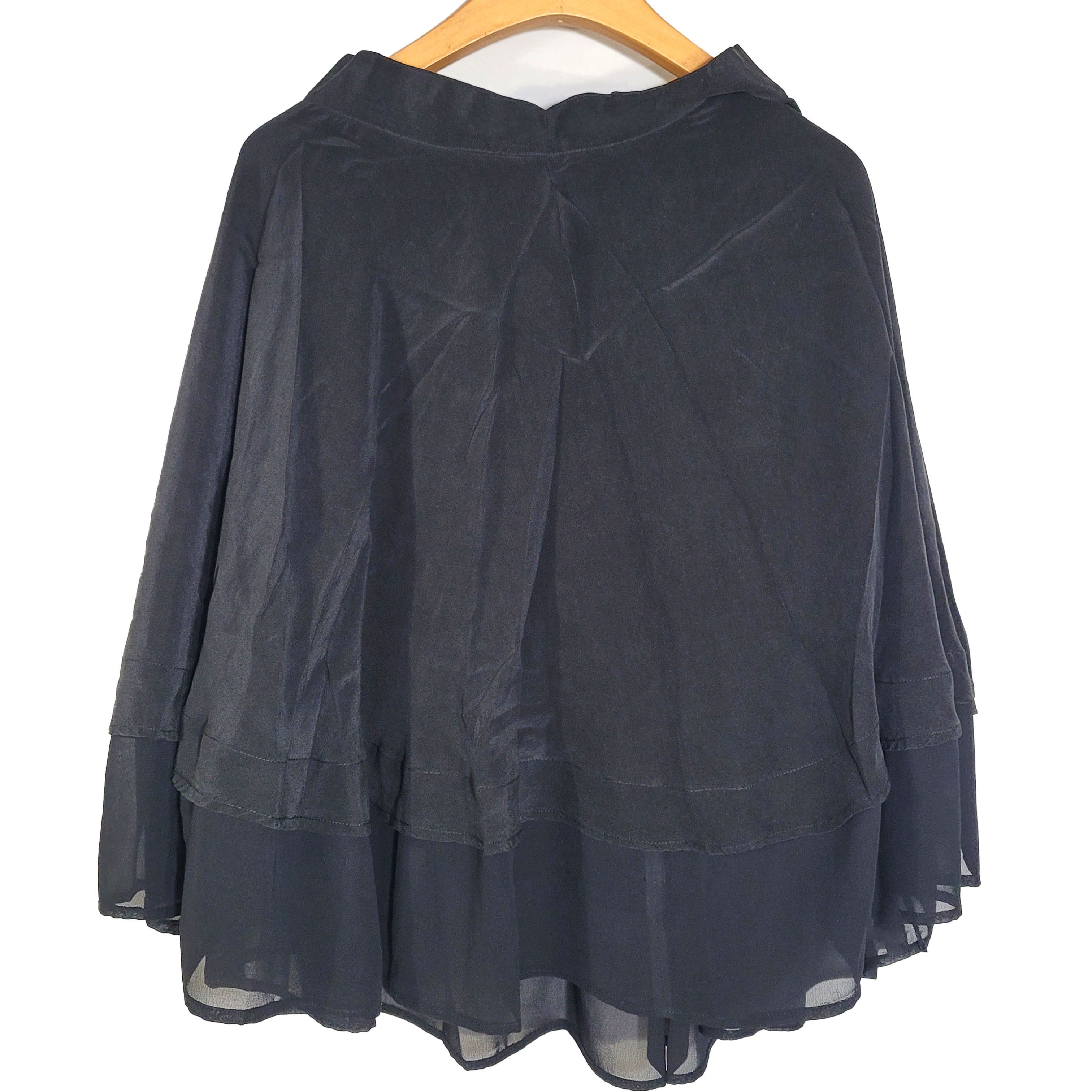 Other Women's Silk Size XXS A-Line Skirt SCB058 Size 22" - 3 Thumbnail