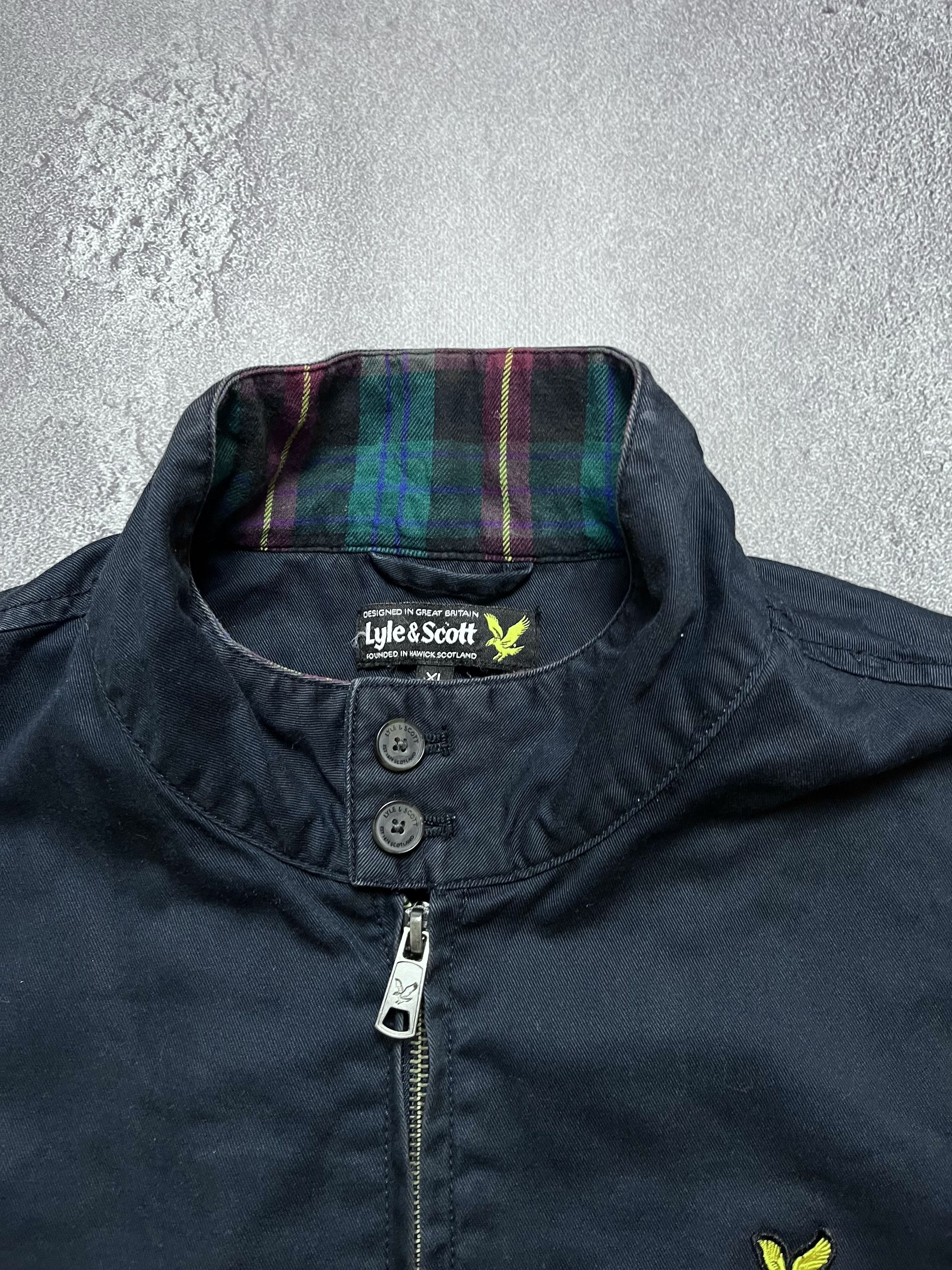 Lyle & Scott Vintage Bomber Jacket Lyle & Scott Big Logo Casual XL Size US XL / EU 56 / 4 - 6 Thumbnail
