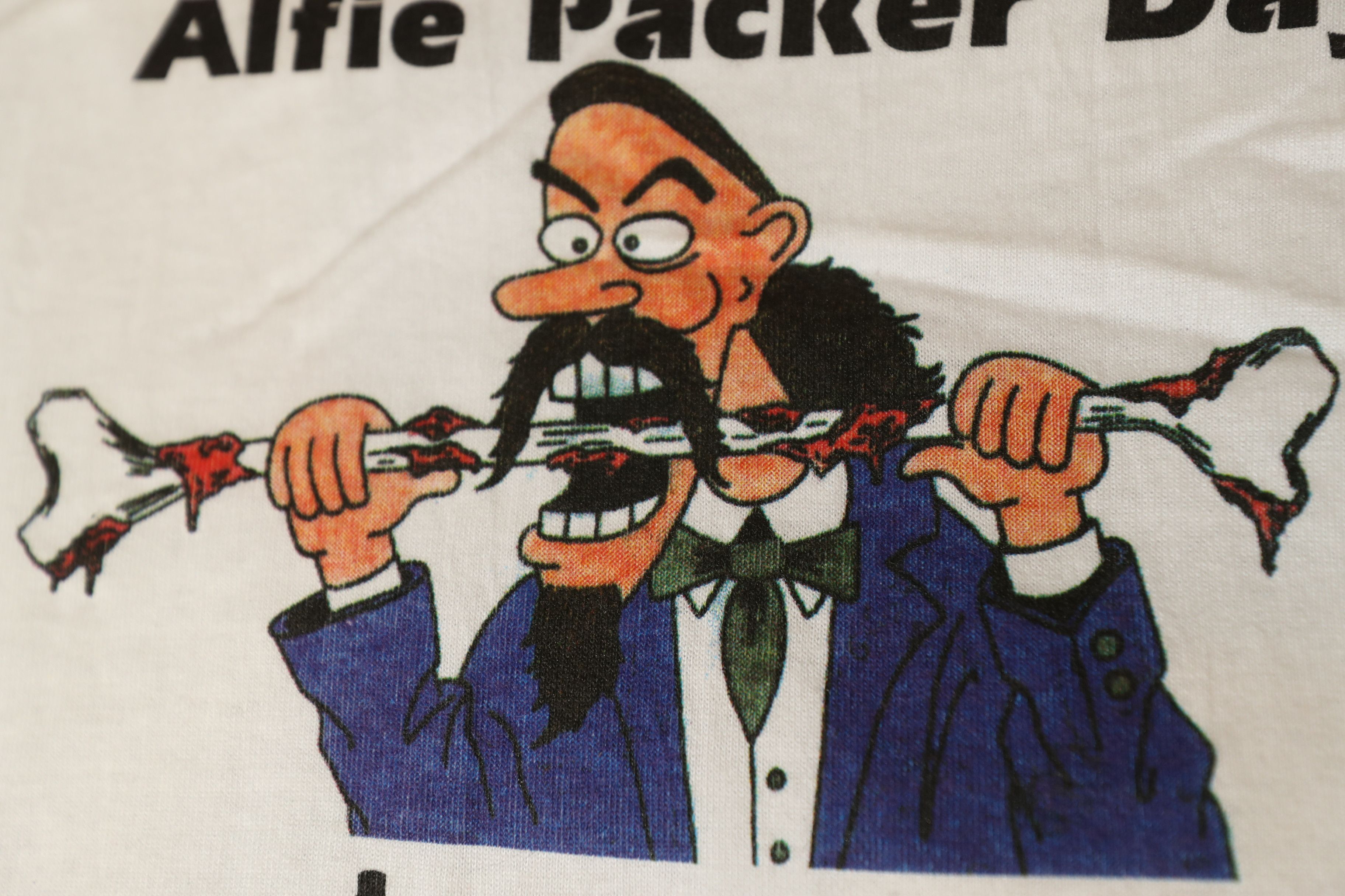 Fruit Of The Loom × Vintage 1st Annual Alfie Packer Day - Single Stitch (XL) Size US XL / EU 56 / 4 - 6 Thumbnail