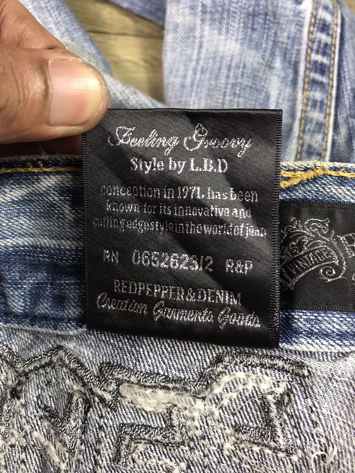Other AUTHENTIC RED PEPPER SMILE JEANS Size US 34 / EU 50 - 19 Thumbnail
