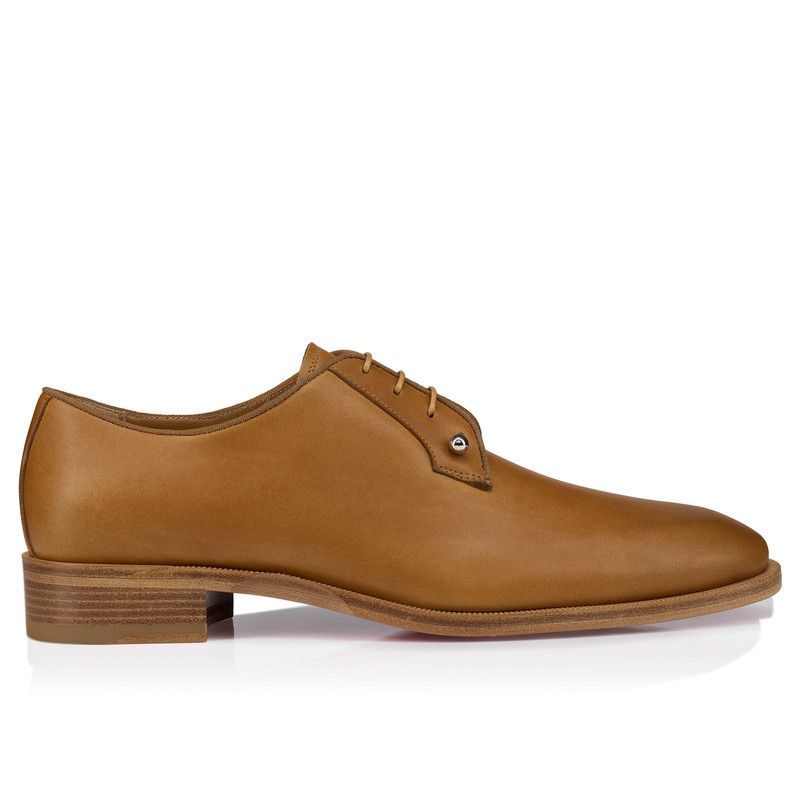 Christian Louboutin os11x0526 Chambeliss Derby Shoes in Terra Brown Size US 9 / EU 42 - 1 Thumbnail
