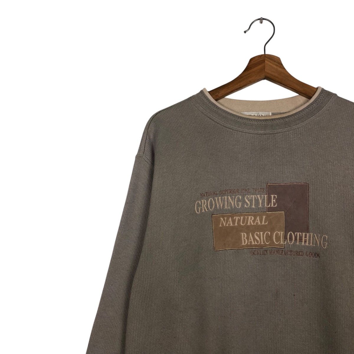 Japanese Brand 📌Vintage Sweatshirt Pull Over MC Nine Big Logo Issey Miyake Size US M / EU 48-50 / 2 - 8 Thumbnail