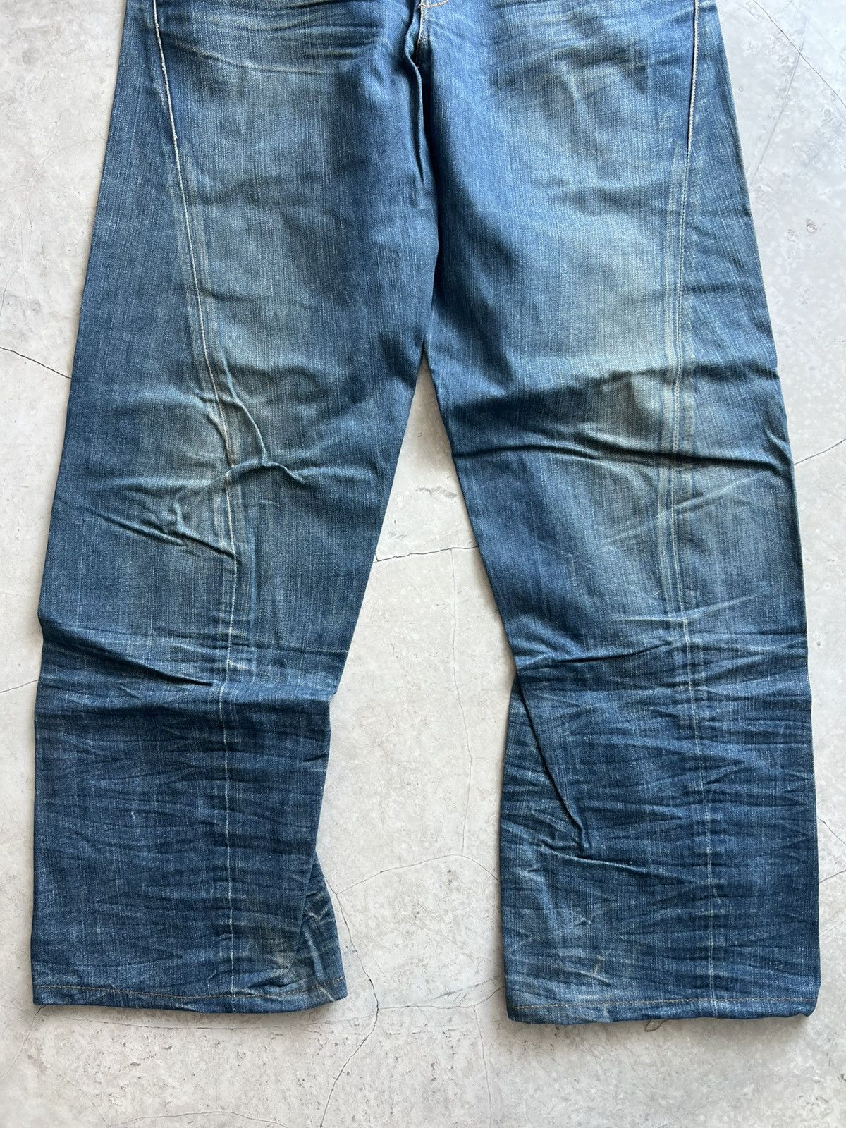 Levi's Levis Engineered Jeans Buckle Back Tag W28 Actual 30x30 Size US 28 / EU 44 - 4 Thumbnail