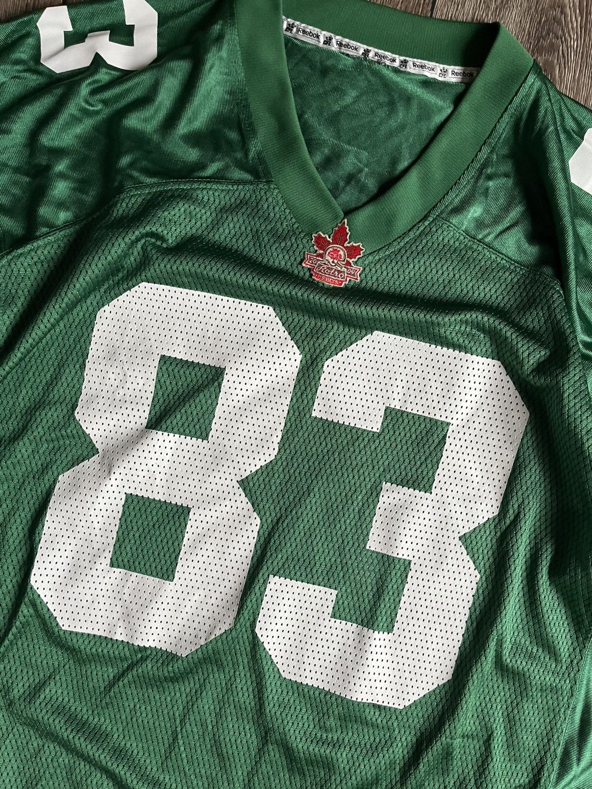 Reebok Vintage Reebok Saskatchewan Roughriders #83 Andy Fantuz CFL Size US XXL / EU 58 / 5 - 2 Thumbnail