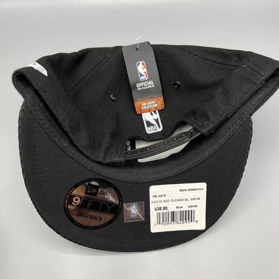 New Era Cleveland Cavaliers Cavs Hat Men 9Fifty Snap Back Cap New Size ONE SIZE - 5 Thumbnail