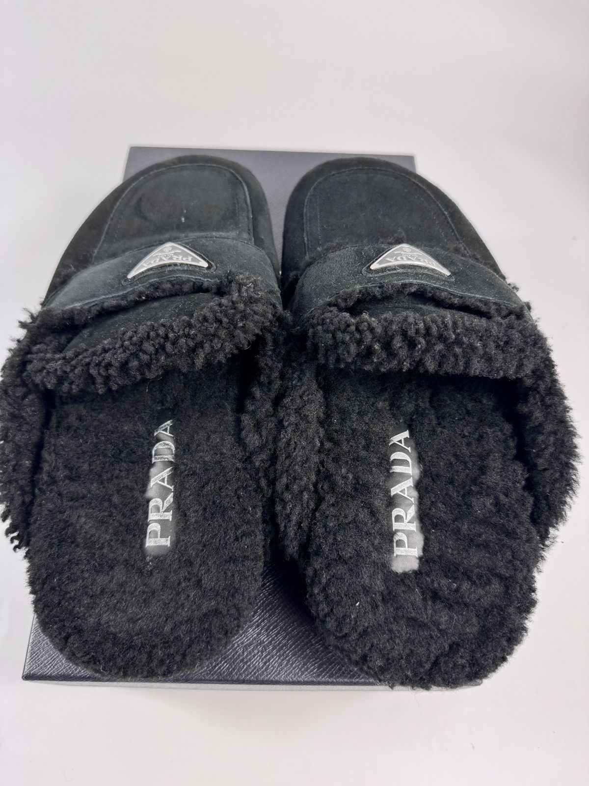 Prada PRADA LOGO SLIP ONS Size US 10 / EU 43 - 6 Thumbnail