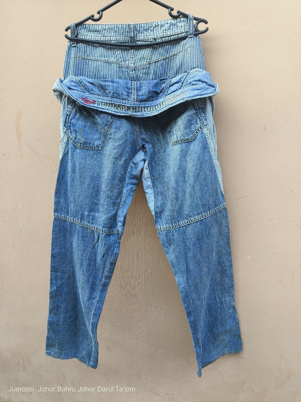 Kapital Marithe + Francois Girbaud Double Waist Denim Jeans Ripped Size US 28 / EU 44 - 3 Thumbnail