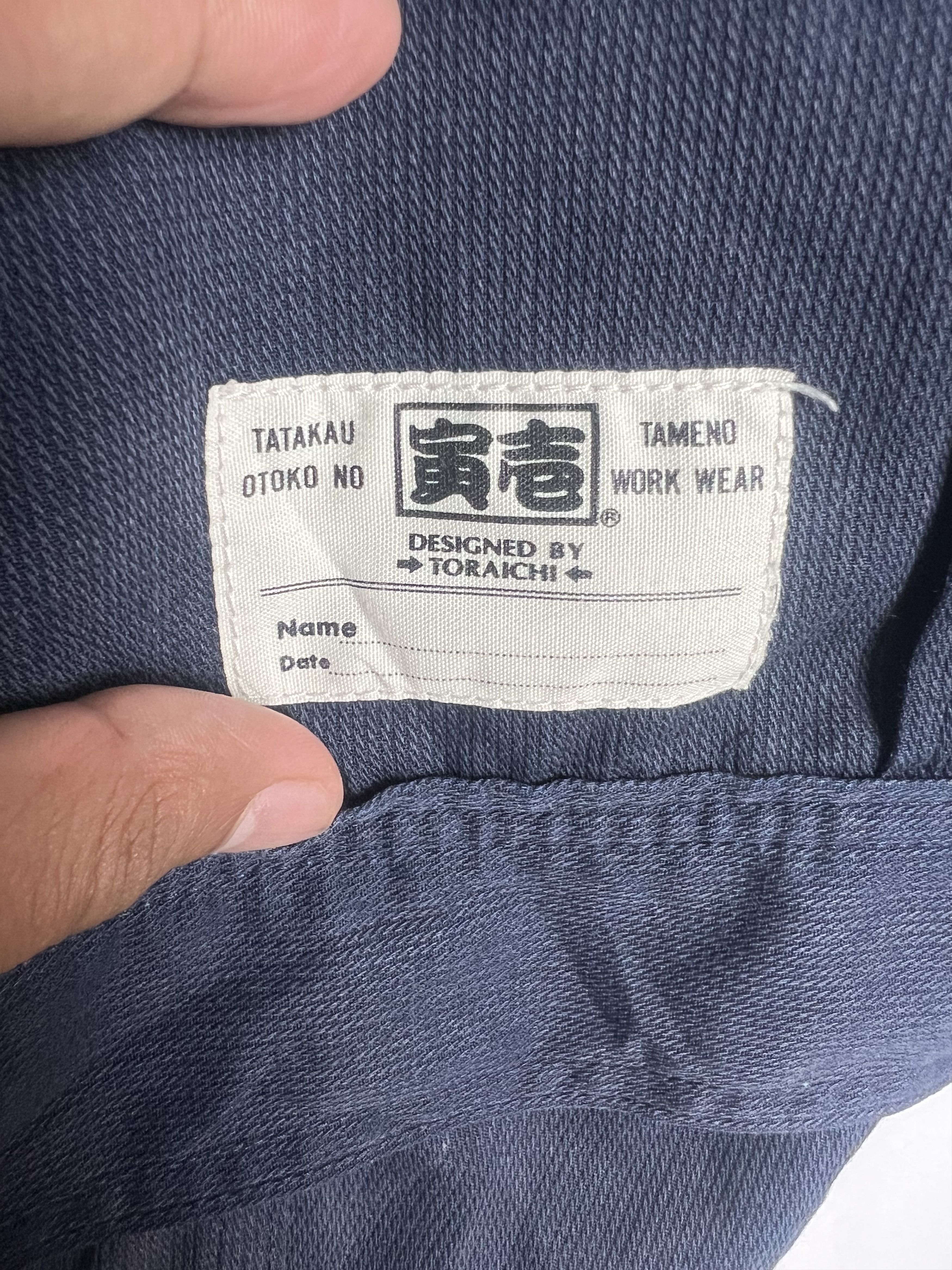 Japanese Brand Toraichi Workwear Indigo Jacket Size US L / EU 52-54 / 3 - 9 Thumbnail
