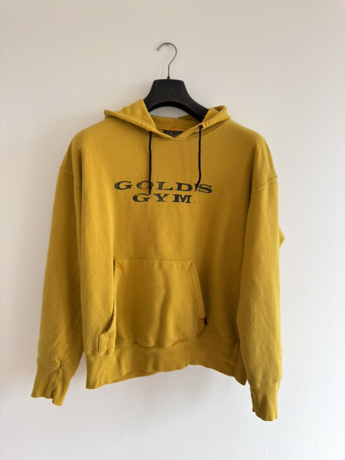 Vintage VINTAGE 00s Y2K GOLD’S GYM HOODIE BODYBUILDING EUROPE XL Size US XL / EU 56 / 4 - 1 Thumbnail