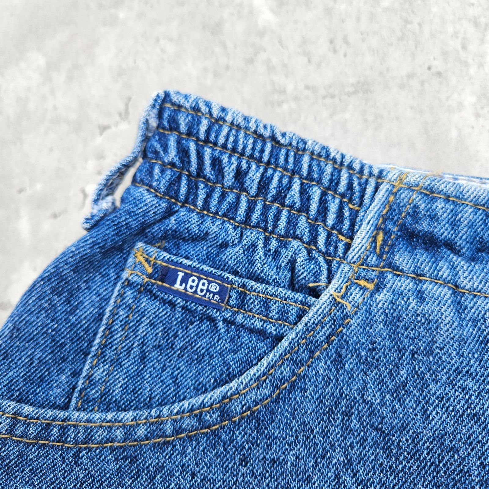 Lee Vintage High Rise Jorts Lee HR Women's Medium Jean Shorts Size 31" - 5 Thumbnail