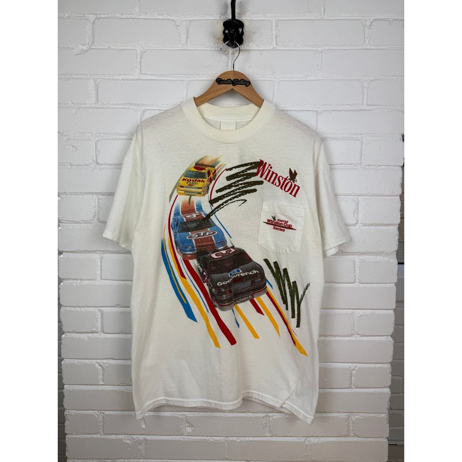 Vintage Vintage 1992 NASCAR Winston Cup Series Racing Pop Art XL Size US XL / EU 56 / 4 - 1 Thumbnail