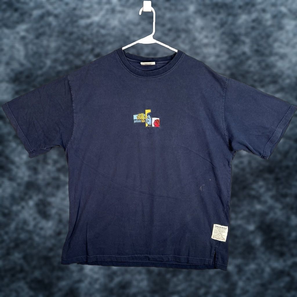 Fubu VINTAGE Platinum Fubu Fat Albert Junkyard T Shirt Adult Large Blue Mens Size US L / EU 52-54 / 3 - 1 Thumbnail