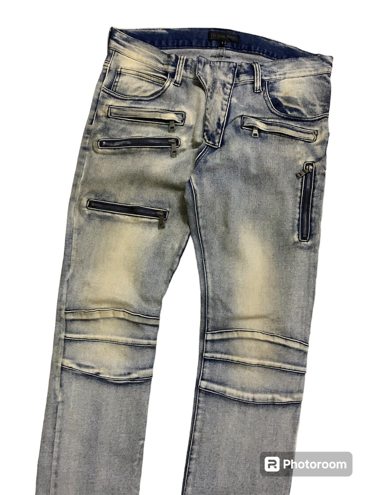 In The Attic Vtg Japanese In The Attic Biker Pant Size US 33 - 2 Thumbnail