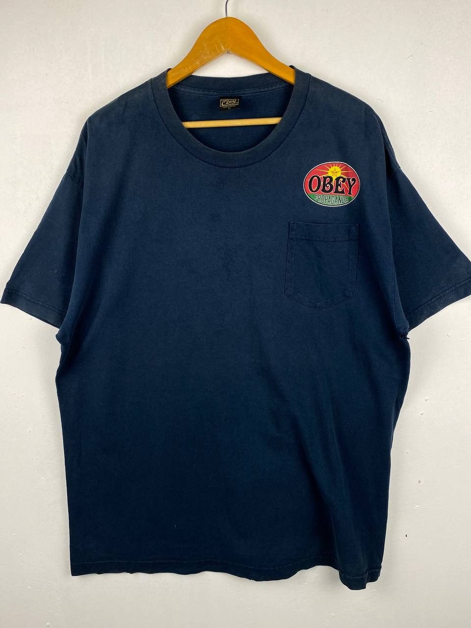 Obey obey propaganda big logo back tee Size US XL / EU 56 / 4 - 2 Thumbnail