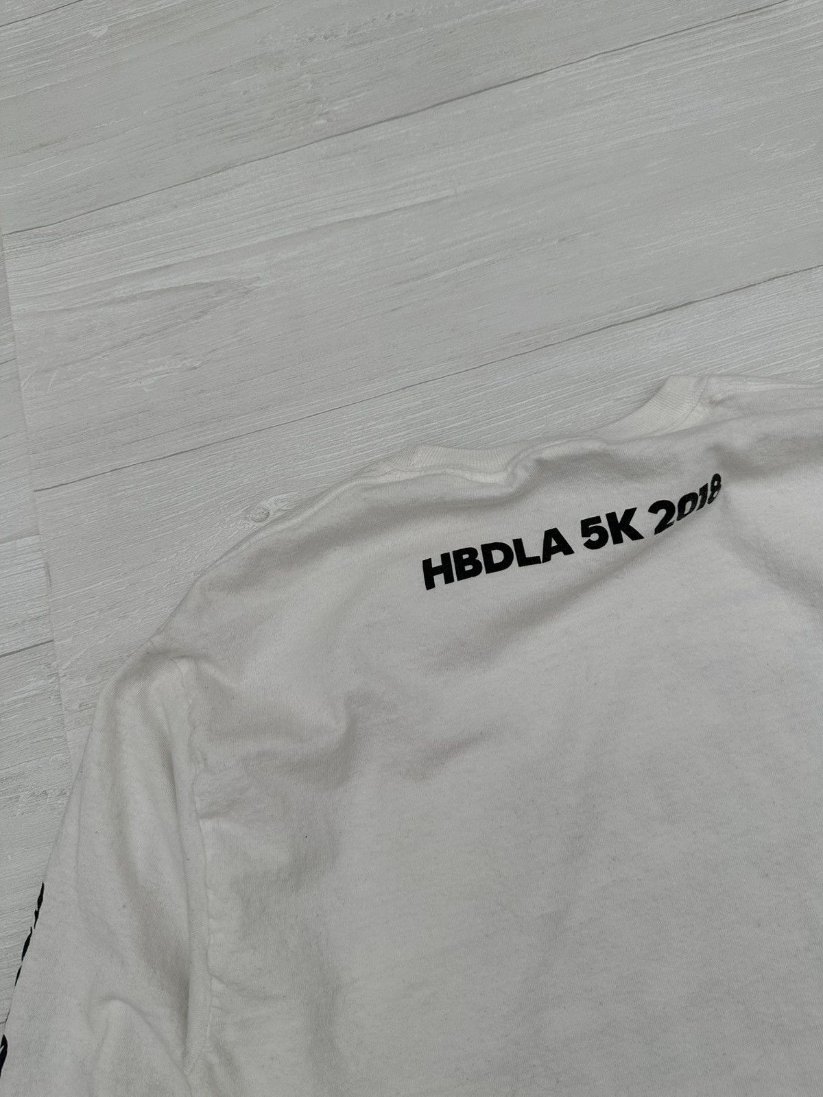 Gildan Los Angeles Thank You For Running With Us Tee White LS Size US M / EU 48-50 / 2 - 4 Thumbnail