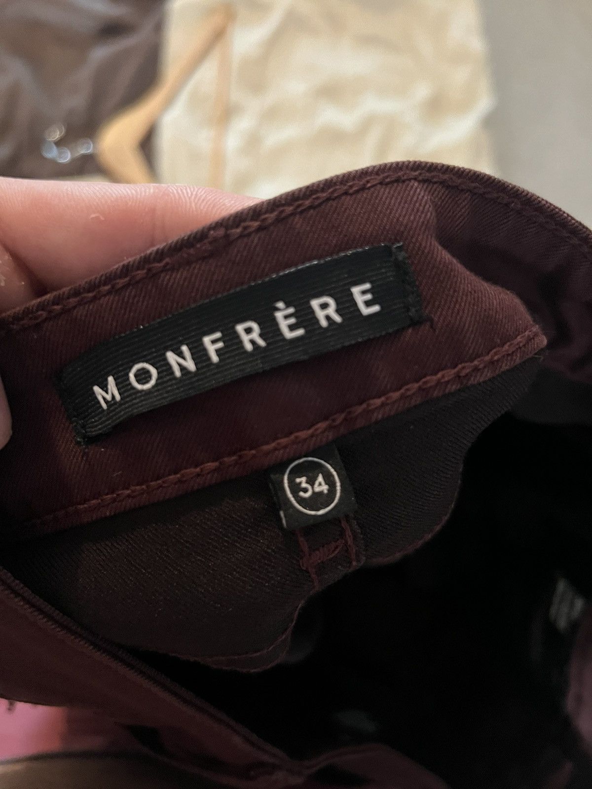MONFRERE Monfere waxed denim Size US 34 / EU 50 - 5 Thumbnail