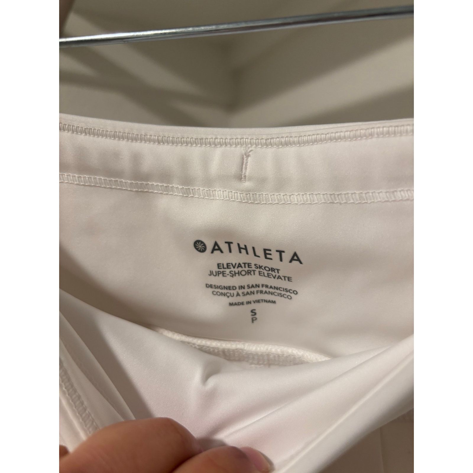 Athleta NWOT Athleta Elevate Skort White SZ Small Size 28" / US 6 / IT 42 - 8 Thumbnail