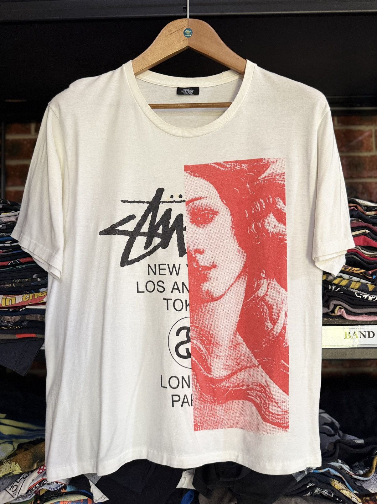 Streetwear × Stussy × Vintage Stussy Venus Backhit Mexico Tee 