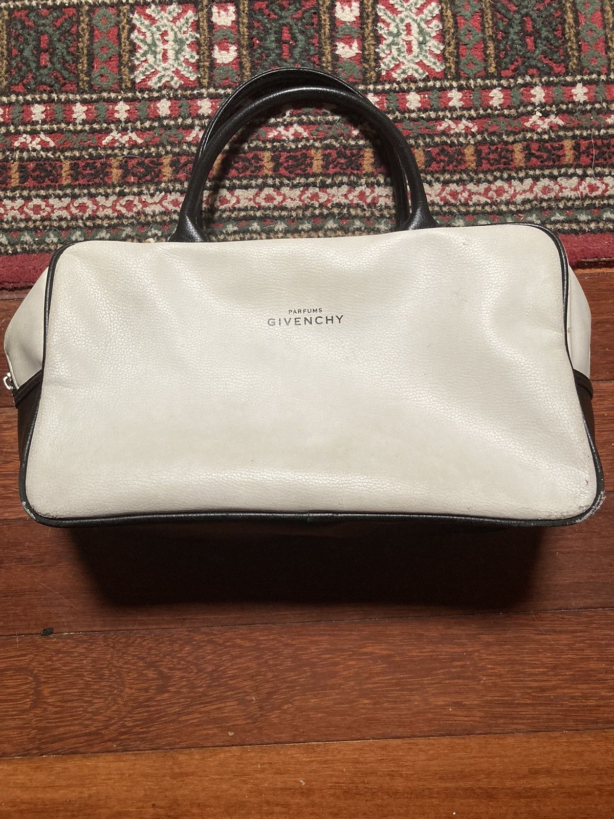 image of Givenchy Parfums Bowler Bags in Black White, Women's