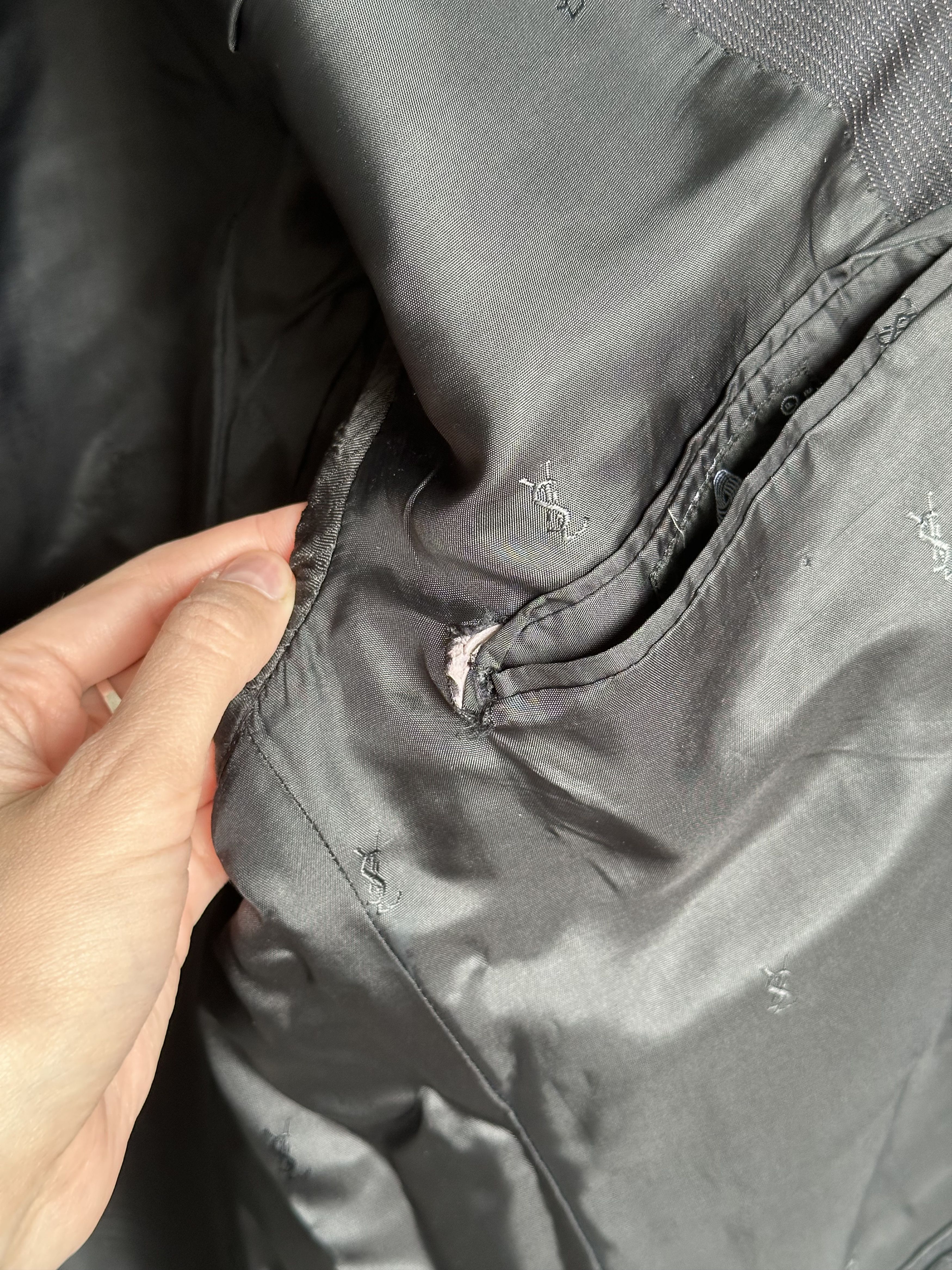 Yves Saint Laurent Yves Saint Laurent Blazer Size 54R - 10 Thumbnail