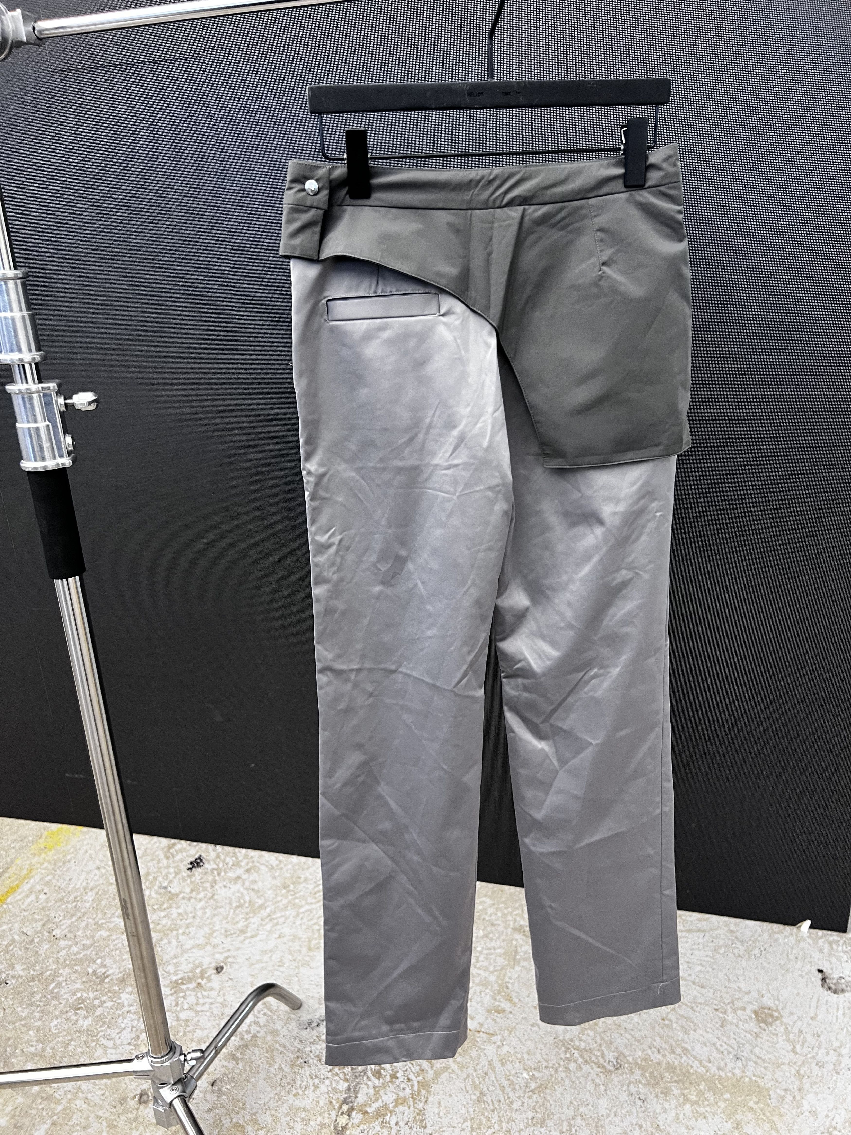 Heliot Emil GRAY SAMPLE PANTS Size US 31 - 2 Thumbnail
