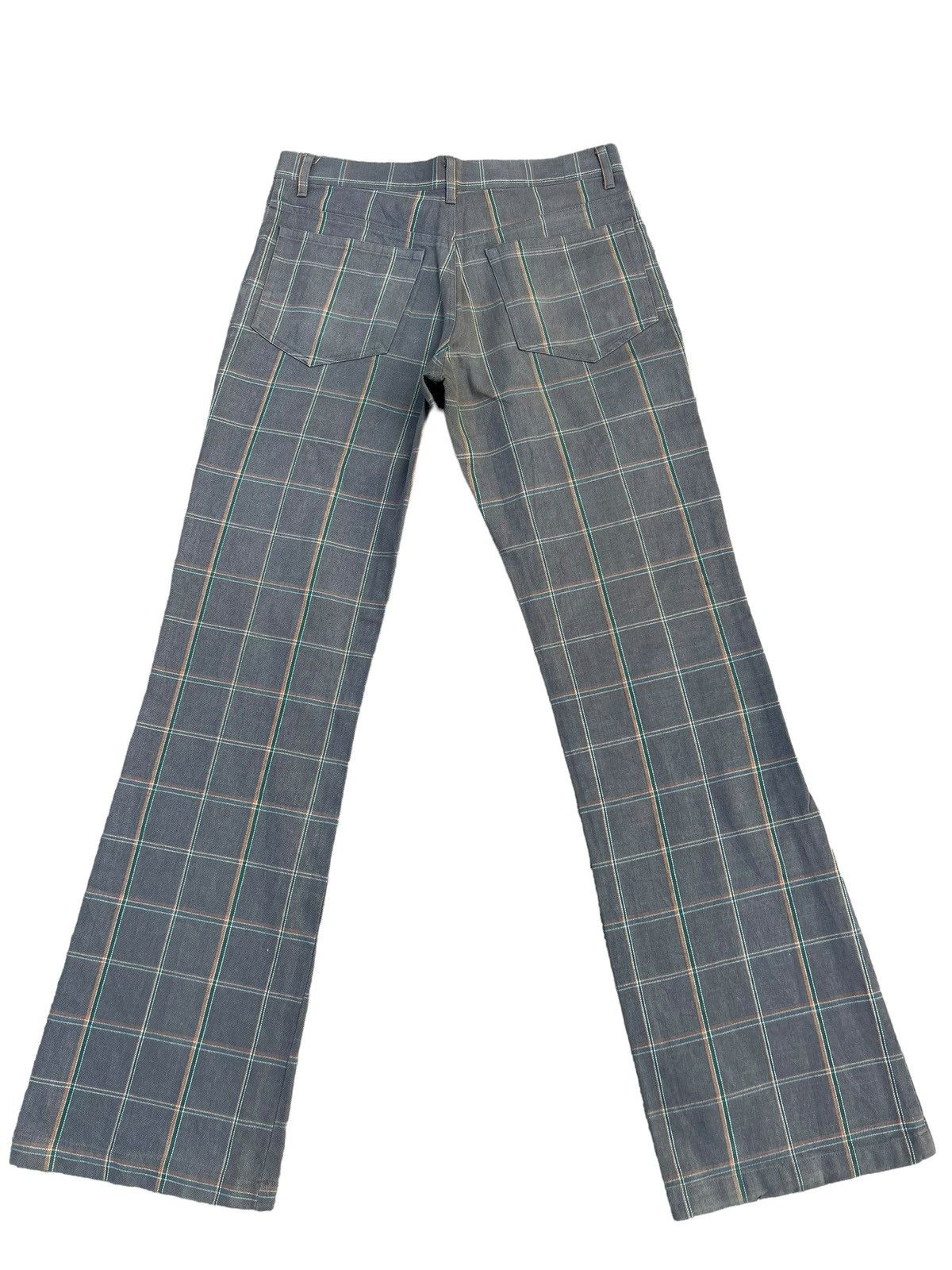 Vintage Vintage TESS by HIRO Japan Checks Pant Flare Jeans Size US 30 / EU 46 - 2 Thumbnail