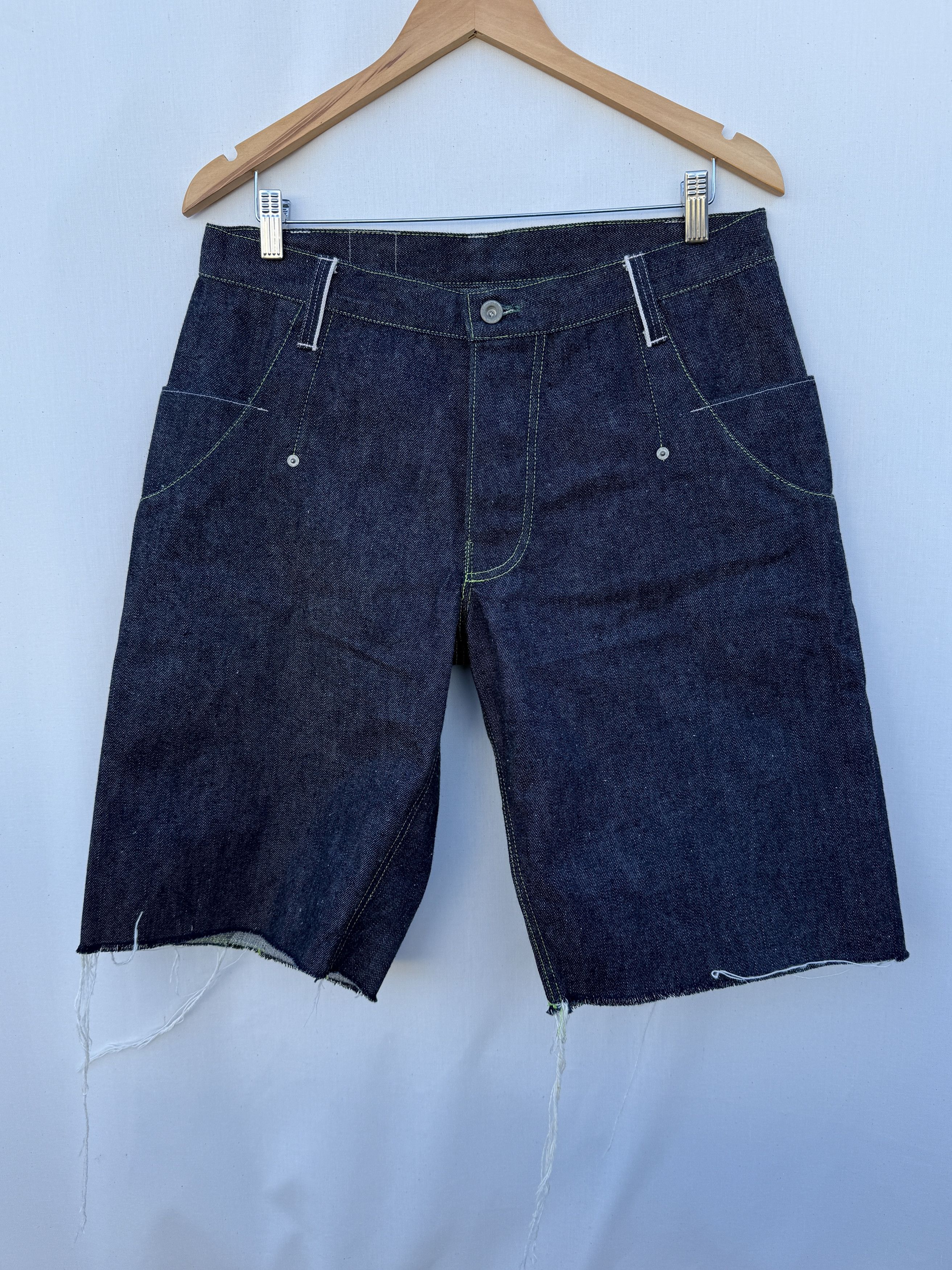 Other Vimeux Side Pocket Japanese Selvedge Denim Shorts Size 34 Size US 34 / EU 50 - 1 Thumbnail