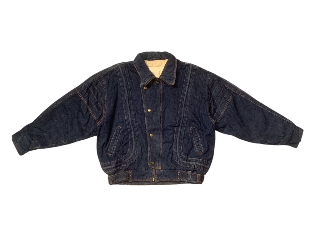 Japanese Brand Rare Design Vintage International Design Group Denim Jackets Size US XL / EU 56 / 4 - 3 Thumbnail
