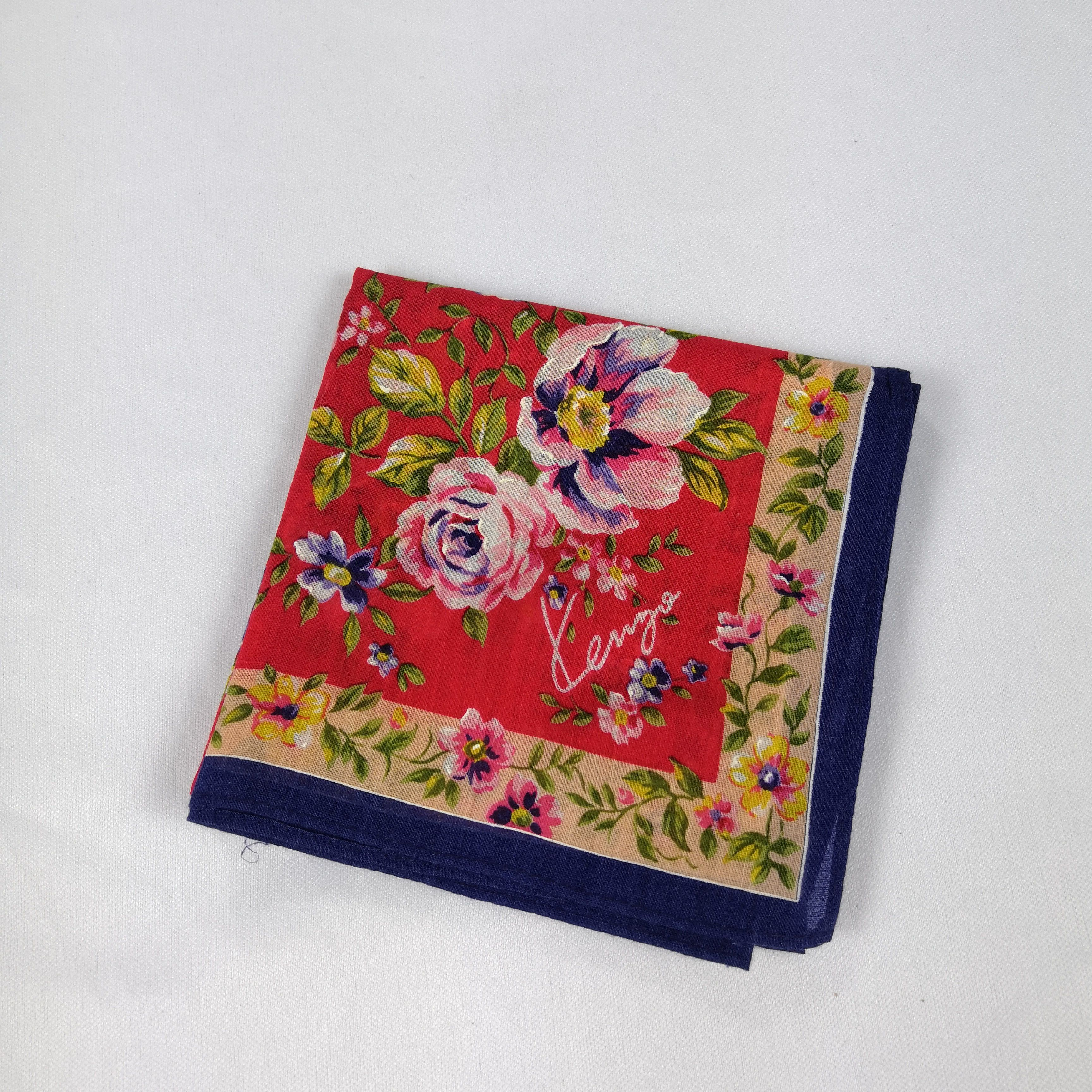 Kenzo Vintage Kenzo Neckerchief Handkerchief Bandana Size ONE SIZE - 4 Thumbnail