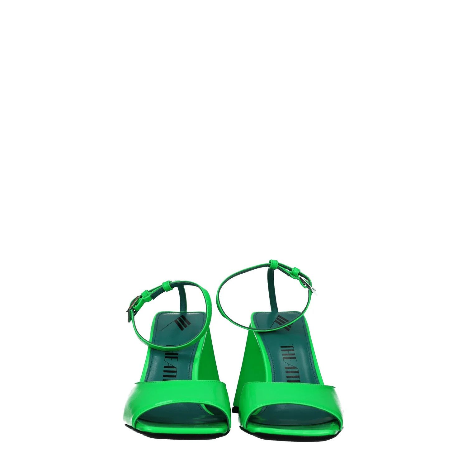 The Attico ob1o1e1224 Leather Sandals in Green Size US 6 / IT 36 - 3 Thumbnail