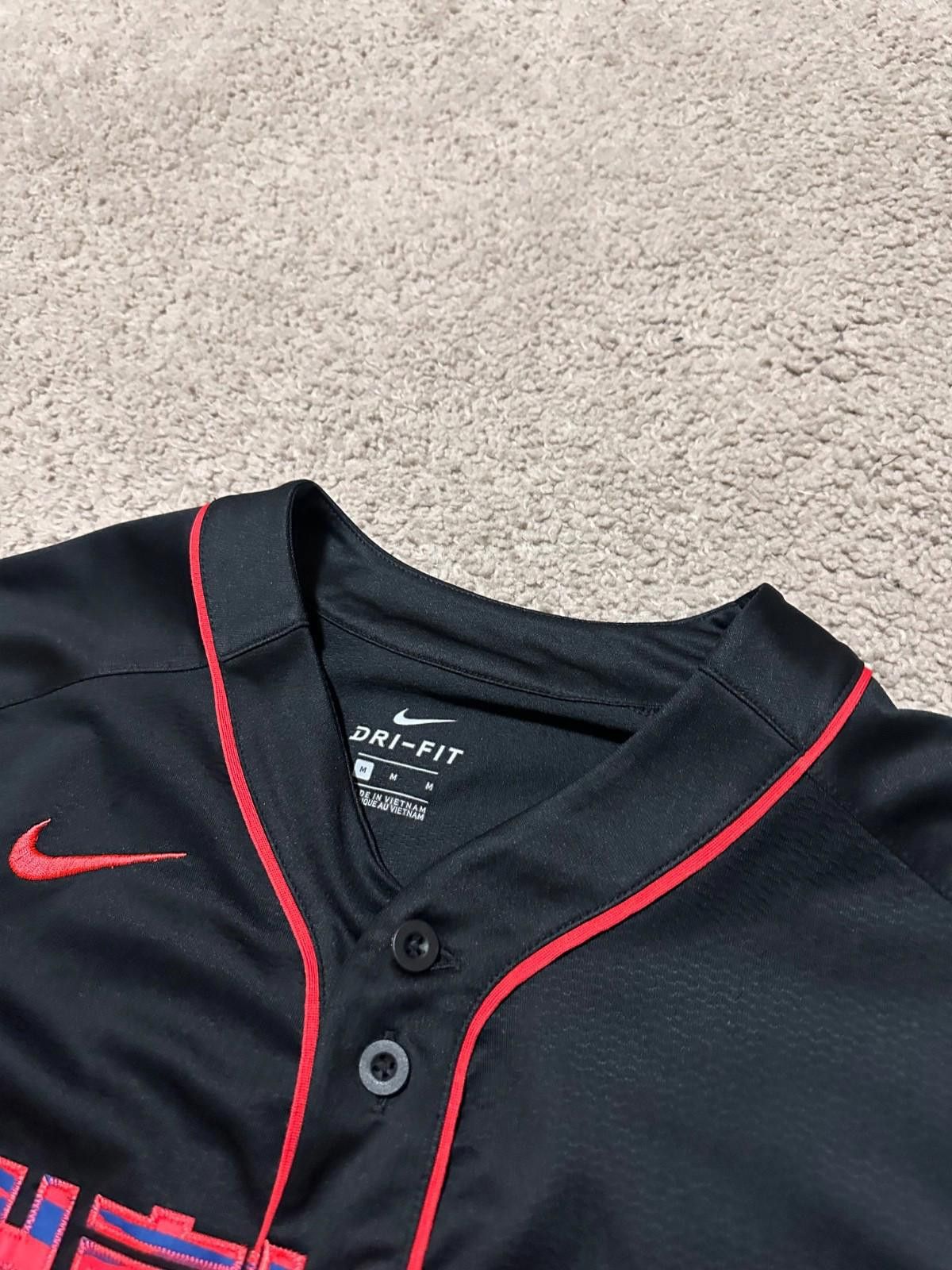 Nike Nike South Korea National Team Black Baseball Button Jersey Size US M / EU 48-50 / 2 - 4 Thumbnail