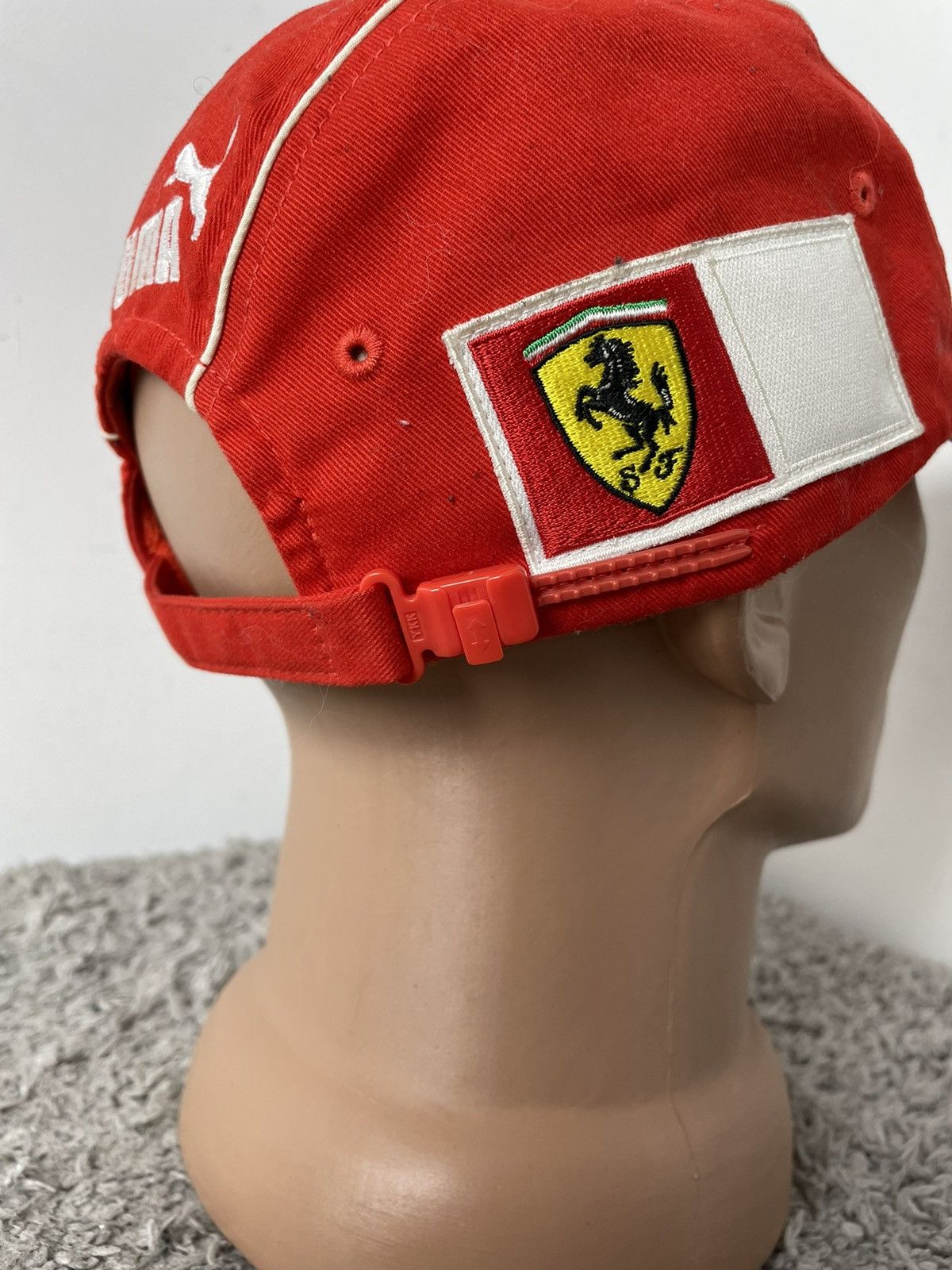 Ferrari × Puma Puma Ferrari Racing Cap hats Y2K VTG Style Size ONE SIZE - 6 Thumbnail
