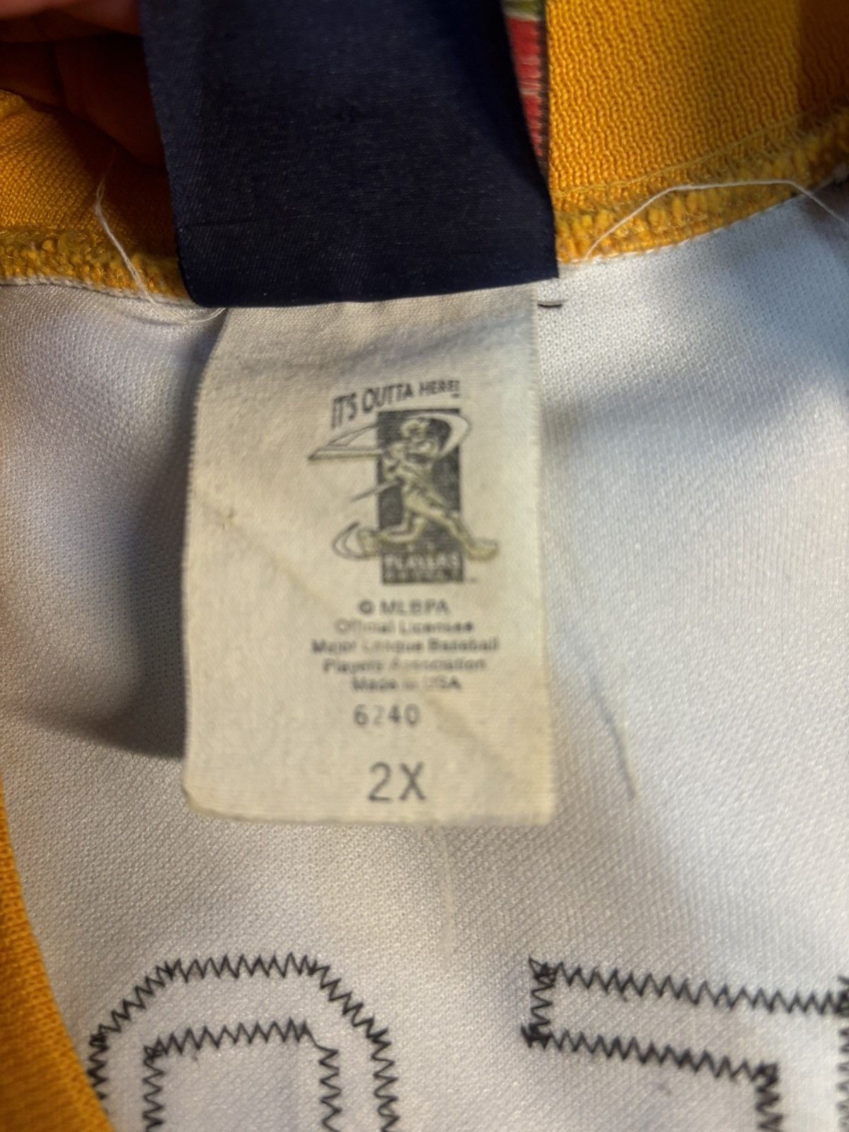 Majestic Vintage San Diego Padres Ryan Klesko Size US XXL / EU 58 / 5 - 9 Thumbnail
