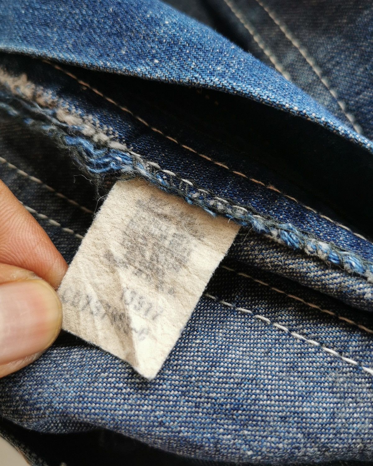 Lee Vintage Lee Made In USA ( Size 30x47 ) Size US 30 / EU 46 - 16 Thumbnail