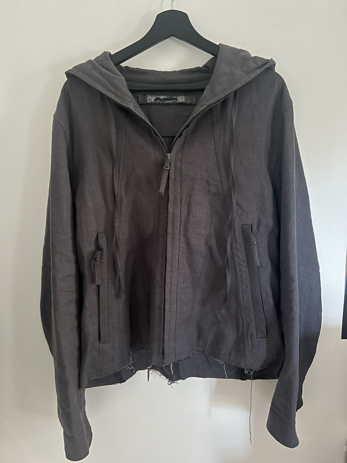 Blackmerle Hooded Jacket Rat Grey