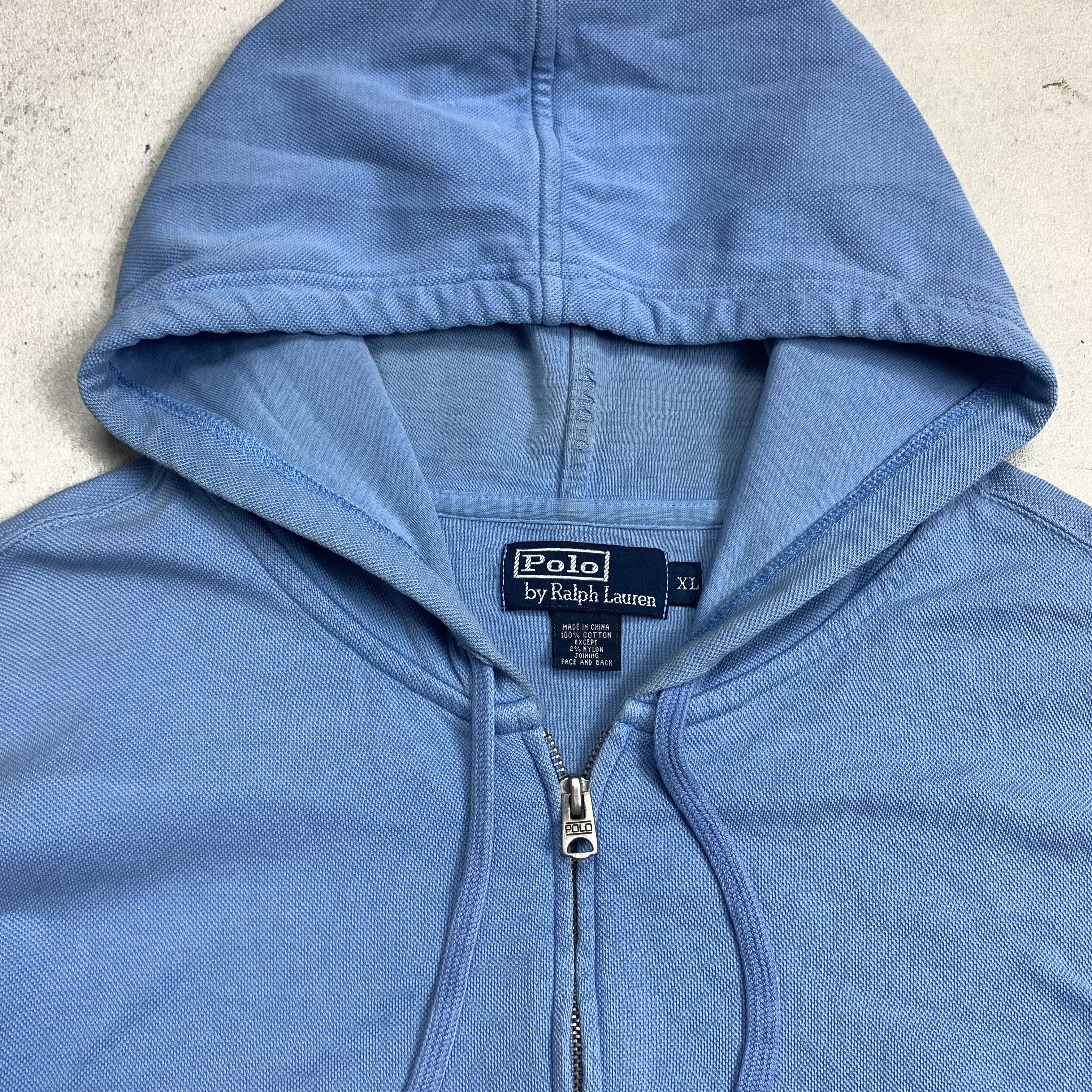 Polo Ralph Lauren Polo Ralph Lauren Zip Up Hoodie Size US XL / EU 56 / 4 - 3 Thumbnail