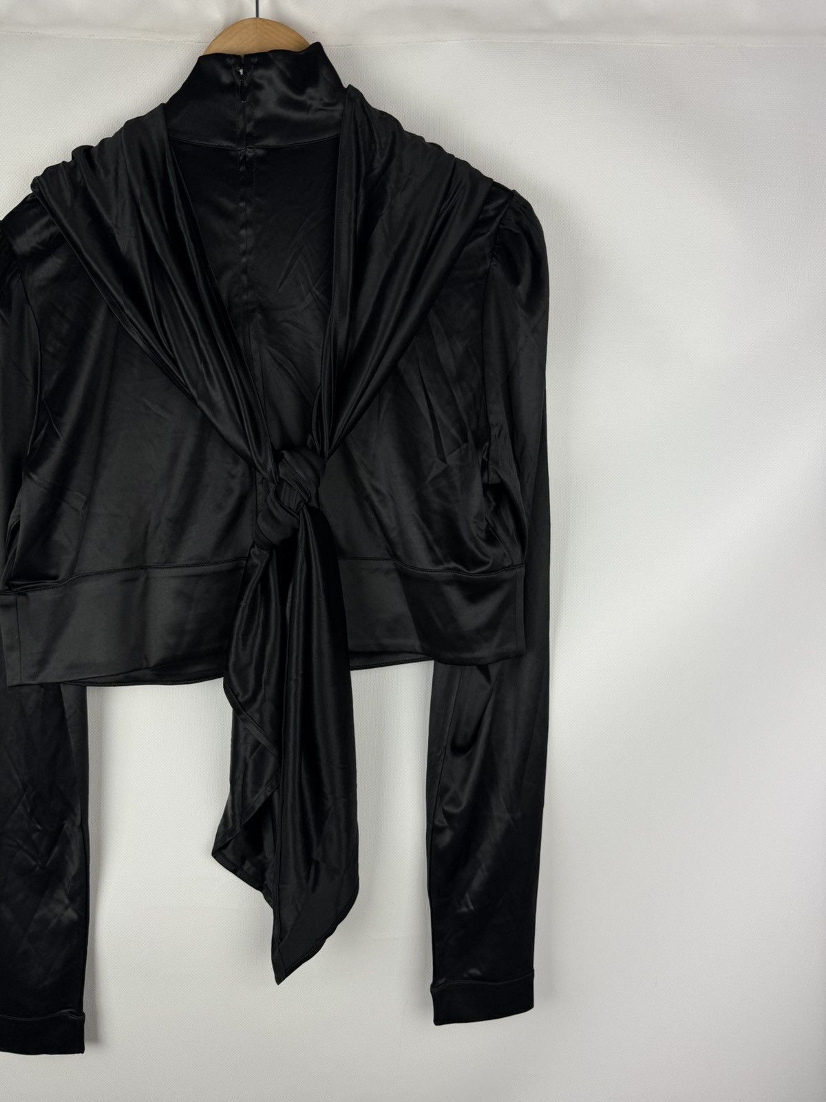 Paco Rabanne Paco Rabanne H&M Ladies Long Sleeve Buckle Top Blouse Tunic Size XXL / US 16-18 / IT 52-54 - 12 Thumbnail