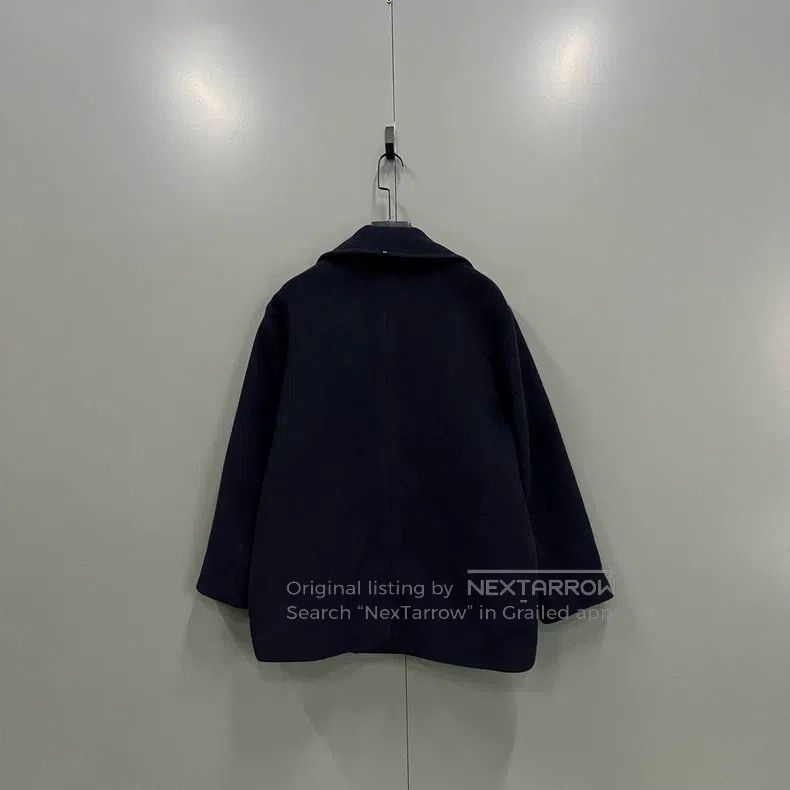 Max Mara Max Mara Navy Double-breasted Coat Size XS / US 0-2 / IT 36-38 - 2 Thumbnail