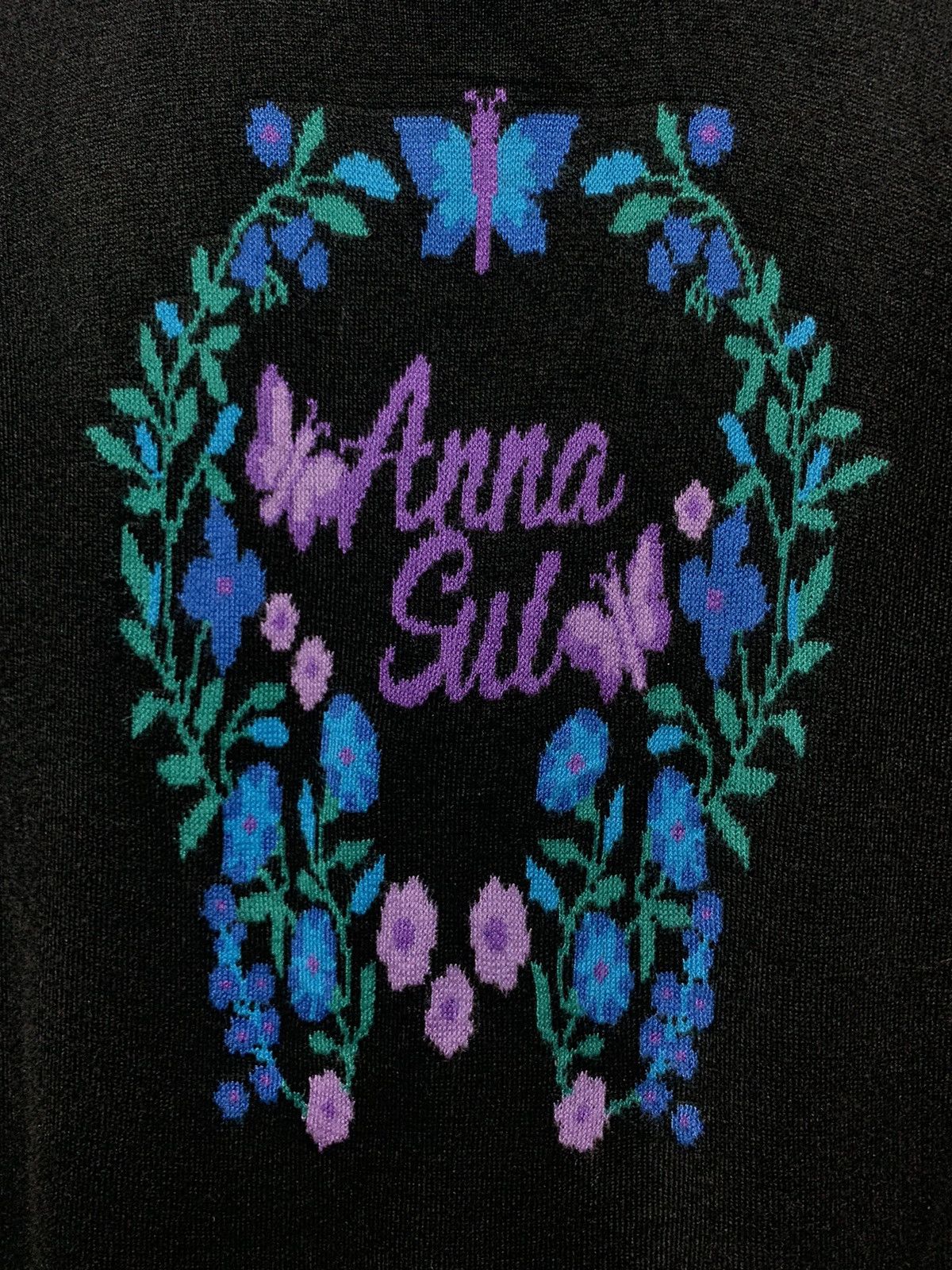 Anna Sui SS23 Anna Sui blooming garden artwork knit sweater Size M / US 6-8 / IT 42-44 - 5 Thumbnail