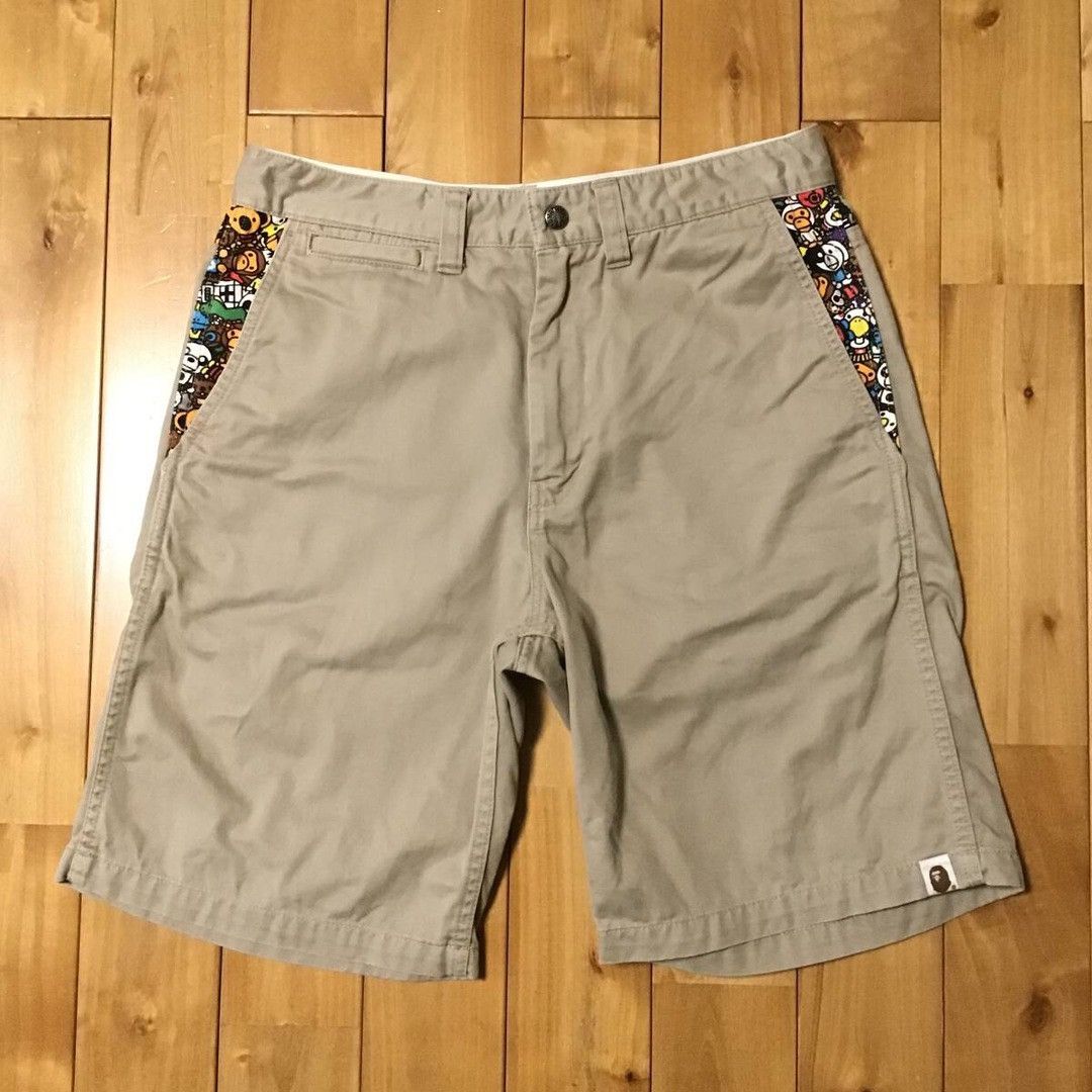Bape BAPE Milo Animal Safari Shorts a bathing ape NIGO ★size M Size US 32 / EU 48 - 2 Thumbnail