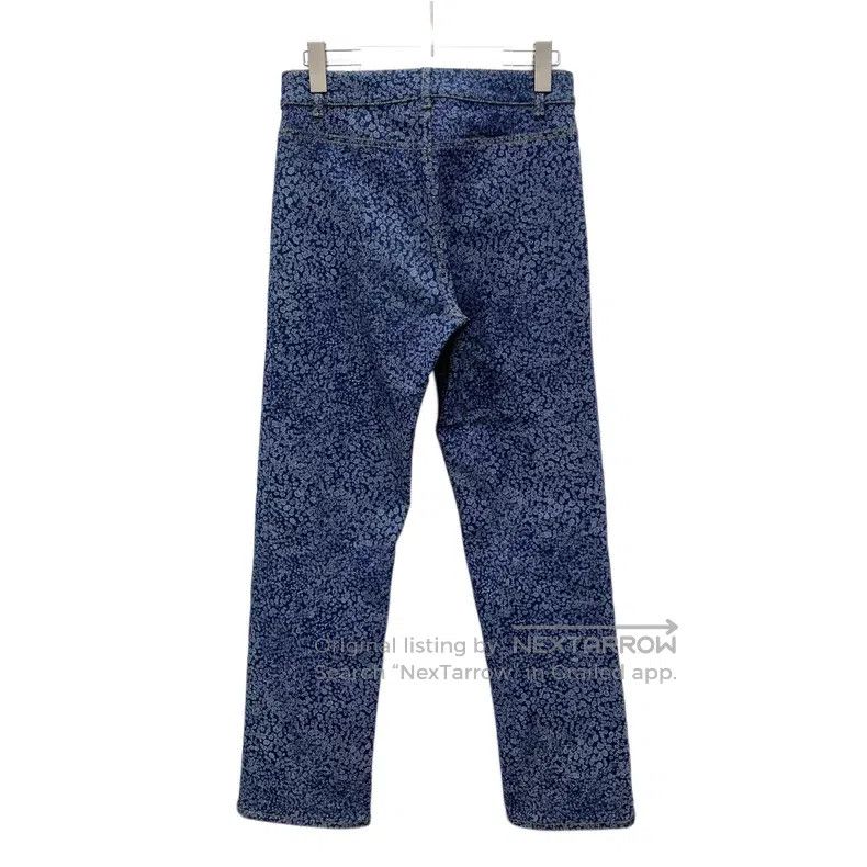 Chanel Chanel Blue camelia full-print cotton casual trousers Size 25" / US 0 / IT 36 - 2 Thumbnail