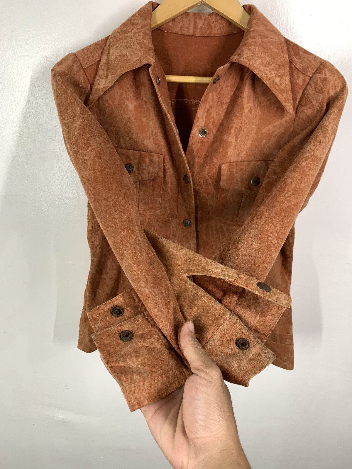 Japanese Brand × Vintage Vintage Japanese Brand Rust Jacket Size US S / EU 44-46 / 1 - 7 Thumbnail