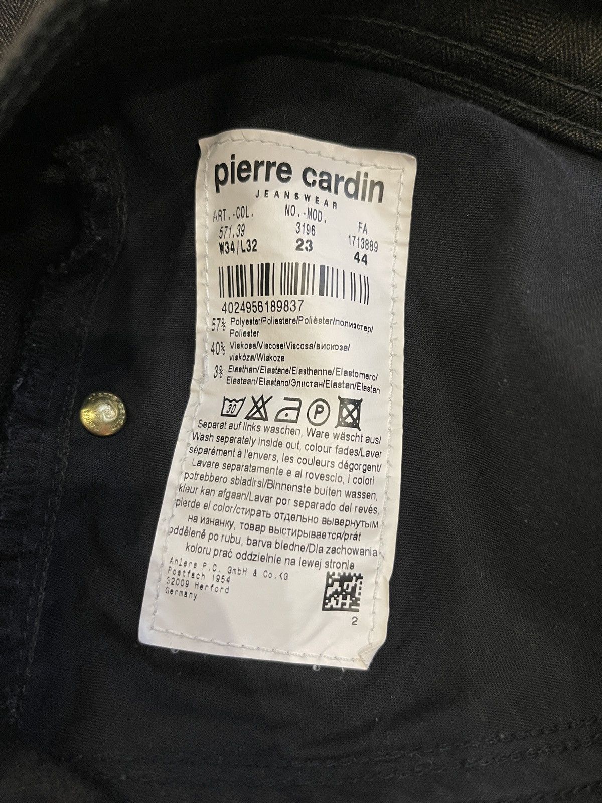 Pierre Cardin Pierre Cardin vintage casual pants brown jeanswear w34 Size US 34 / EU 50 - 12 Thumbnail