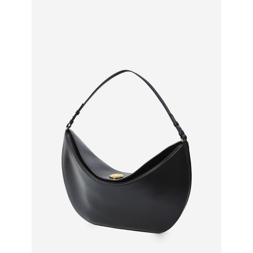 Jacquemus JACQUEMUS Ovalo Large Black Leather Top Handle Bag New & Aut Size ONE SIZE - 2 Thumbnail
