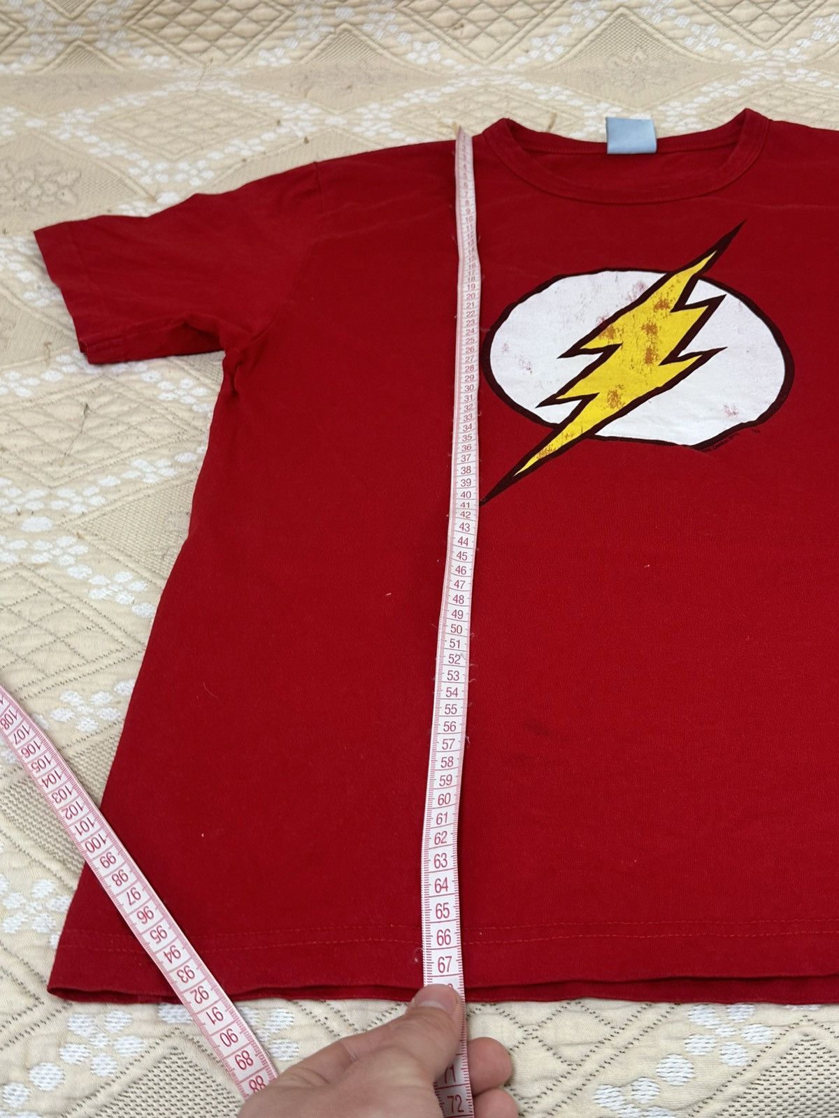 DC Comics 🔥 2000s Flash DC Comics T Shirt Vintage Movie Tee Cartoon Size US XL / EU 56 / 4 - 9 Thumbnail