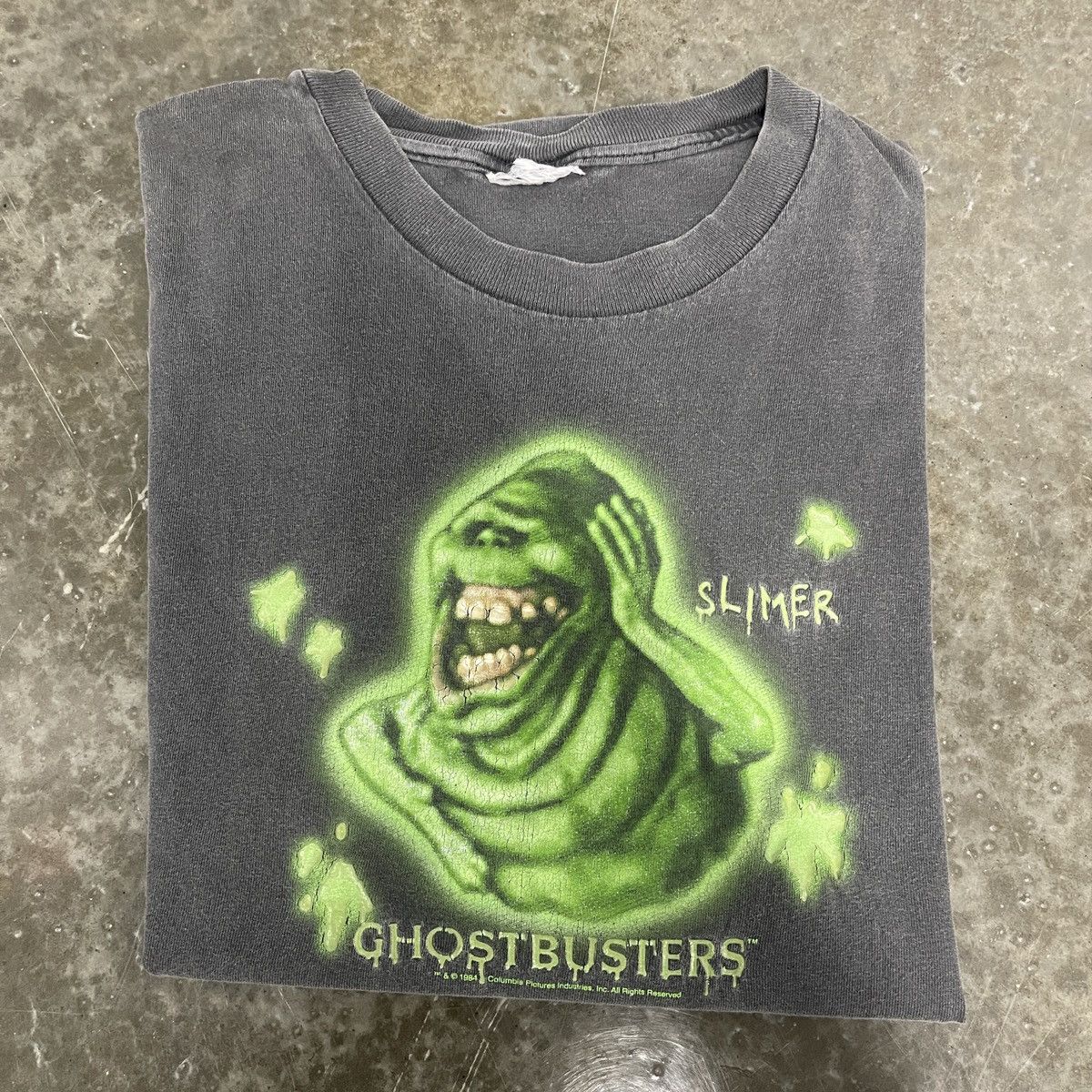 Vintage 90's Ghostbusters Slimer Tee