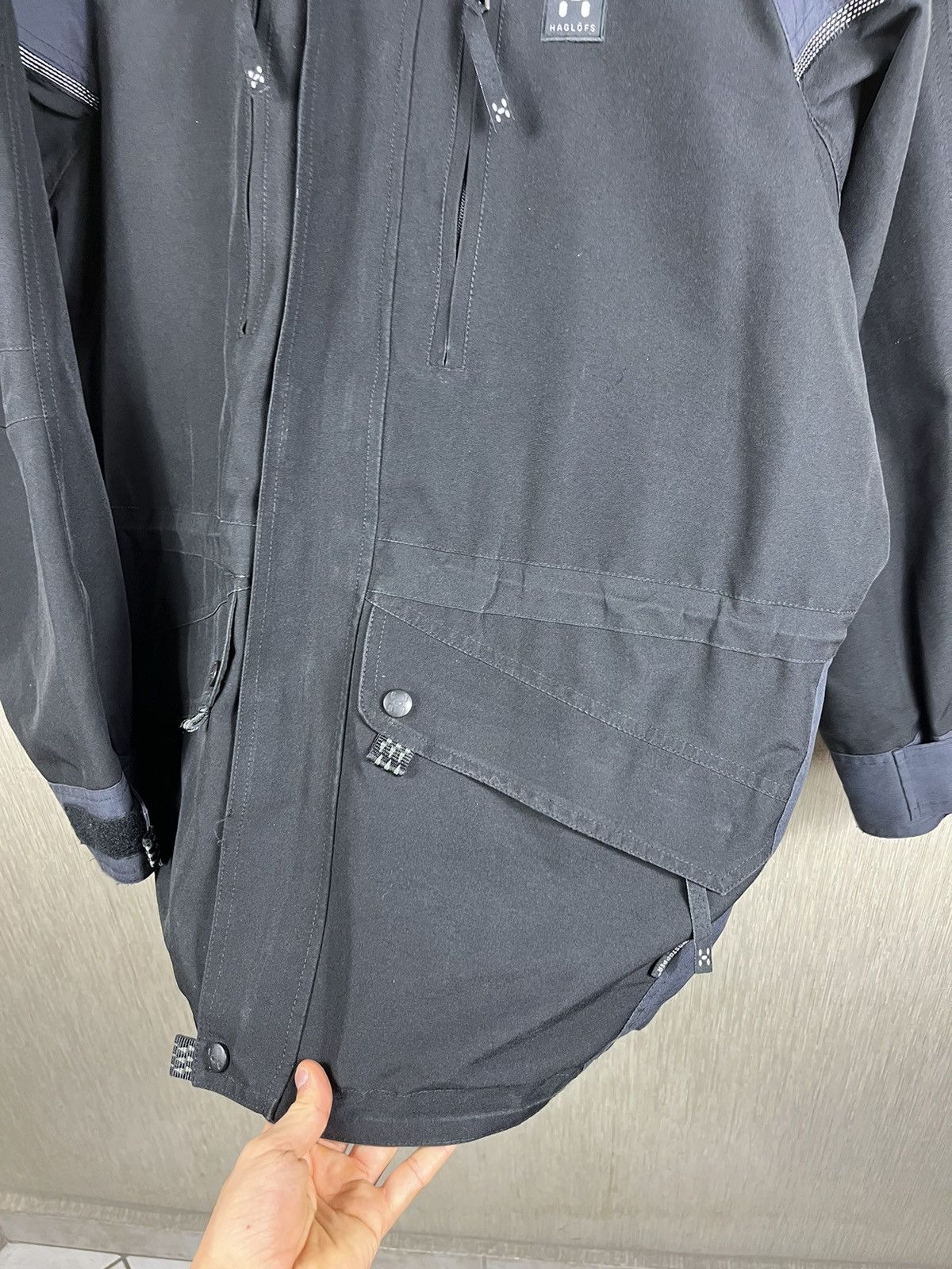 Haglofs × Vintage Vintage Haglofs windstopper rain jacket y2k outdoor coat Size US L / EU 52-54 / 3 - 15 Thumbnail