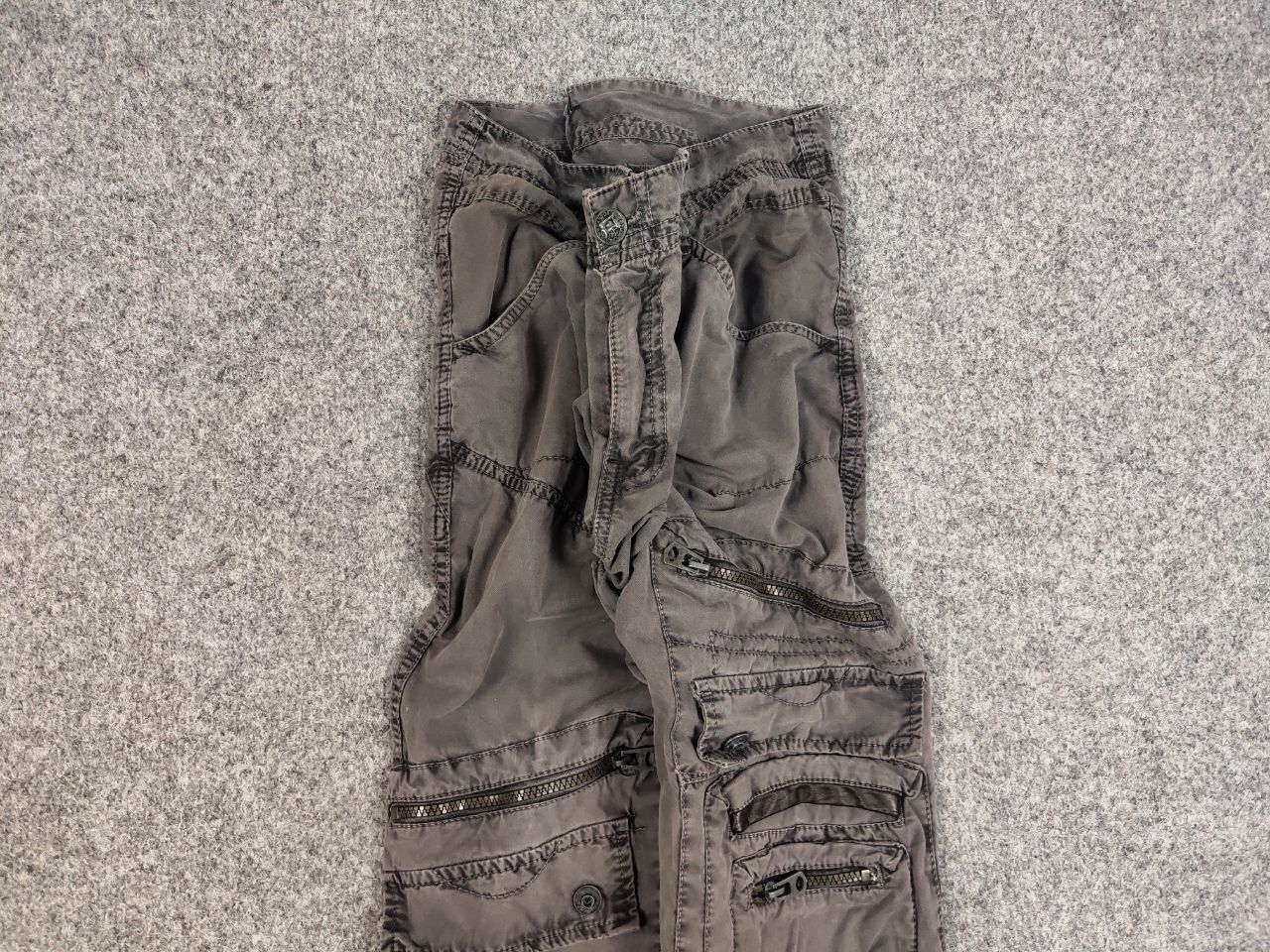 Hysteric Glamour Vintage if six was nine Style Y2K Faded Baggy Cargo Pants Size US 32 / EU 48 - 7 Thumbnail