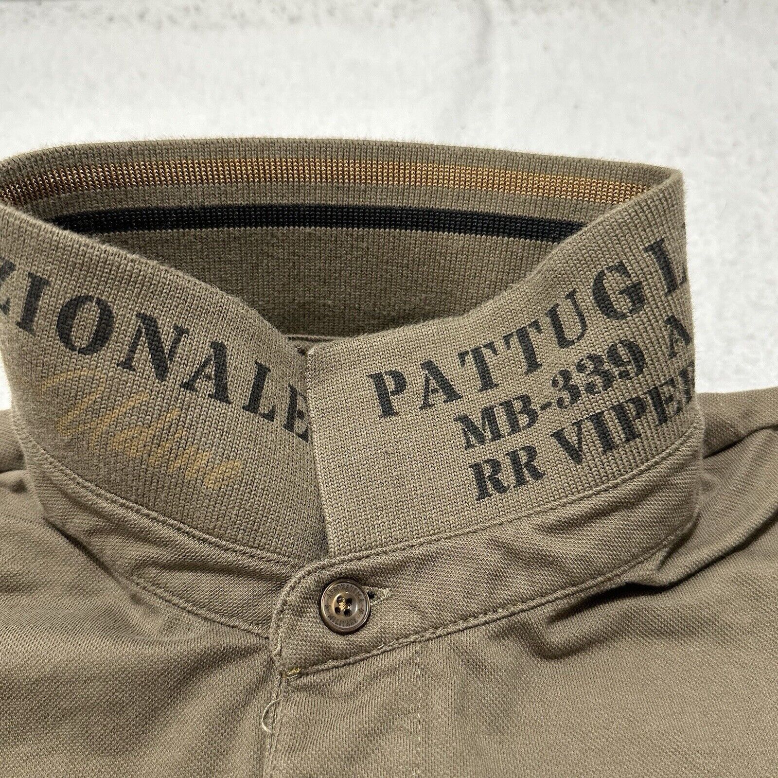 Aeronautica Militare Aeronautica Militare Large Polo Shirt Cristiano Di Thiene Size US L / EU 52-54 / 3 - 3 Thumbnail
