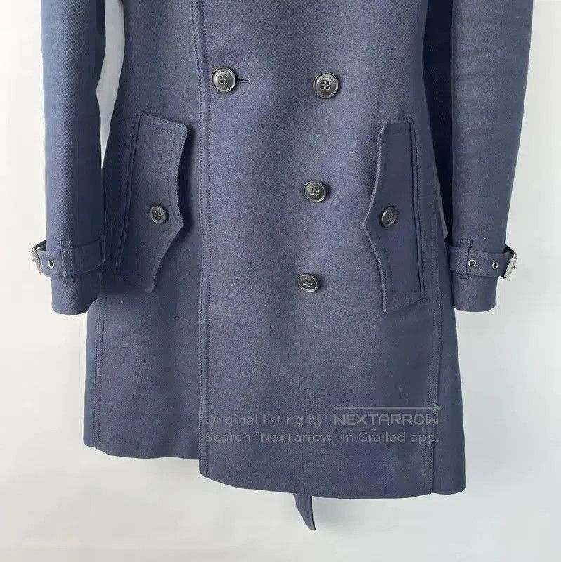 Burberry Burberry Women's Navy Blue Trench Coat. Size S / US 4 / IT 40 - 6 Thumbnail